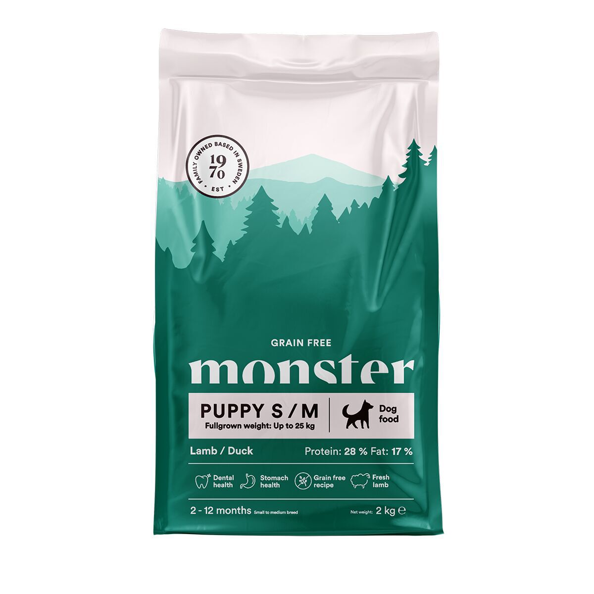 Monster Dog Grain Free Puppy All Breed Lamb/Duck